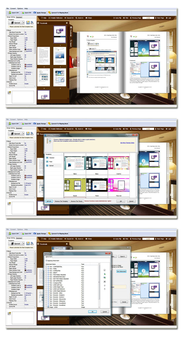 CHM-to-Flash-page-flip-screenshots