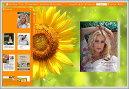 Spread Template of Flash Page Flip Book-Beauty