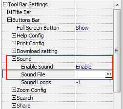 enable sound in flash page flip book