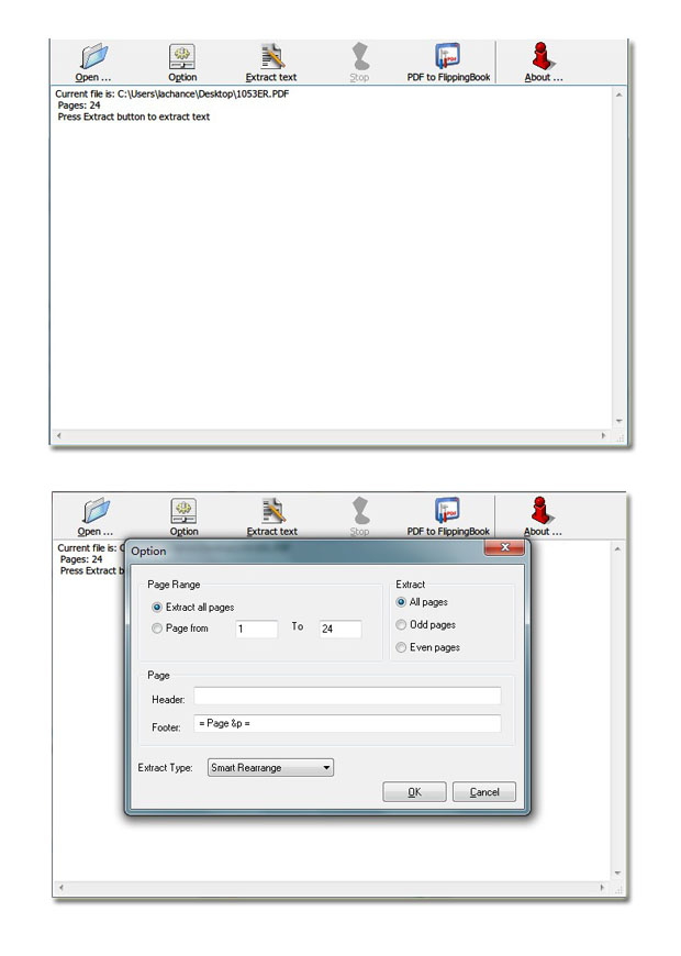 Flash Page Flip Free PDF to Text 2.6 full