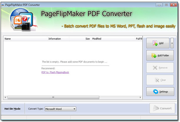 pageflipmaker-pdf-converter-batch-convert-mode