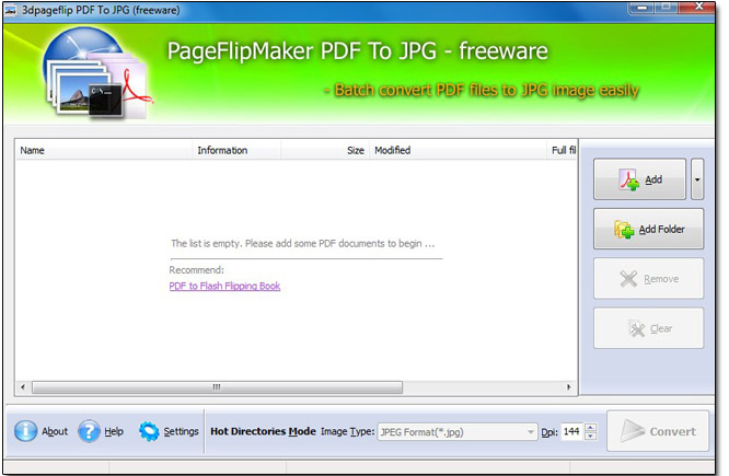 free-pageflipmaker-pdf-to-jpg-batch-mode