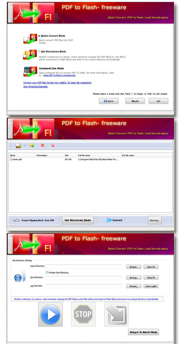 pdf-to-flash-screenshots