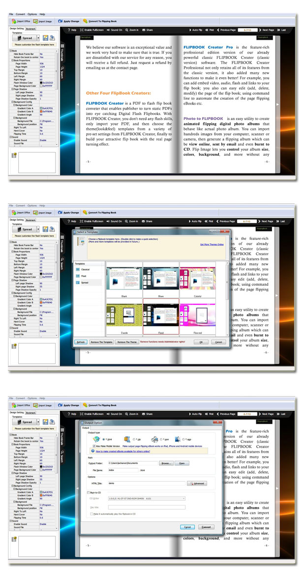 Office-to-flash-page-flip-screenshots