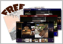 Night Templates for PDF to Flash Page Flip