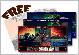 Universe Templates for Flash Flip Book
