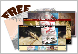 Flash Flip Book Templates of Weeds Style