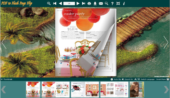 Creation Style for Flash Flip Theme