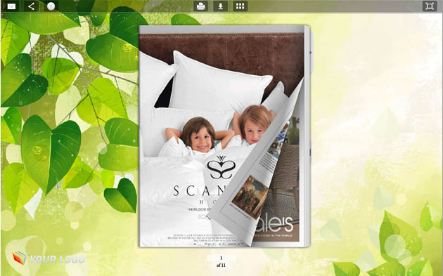 Animal Theme for Flash Page Flip Book